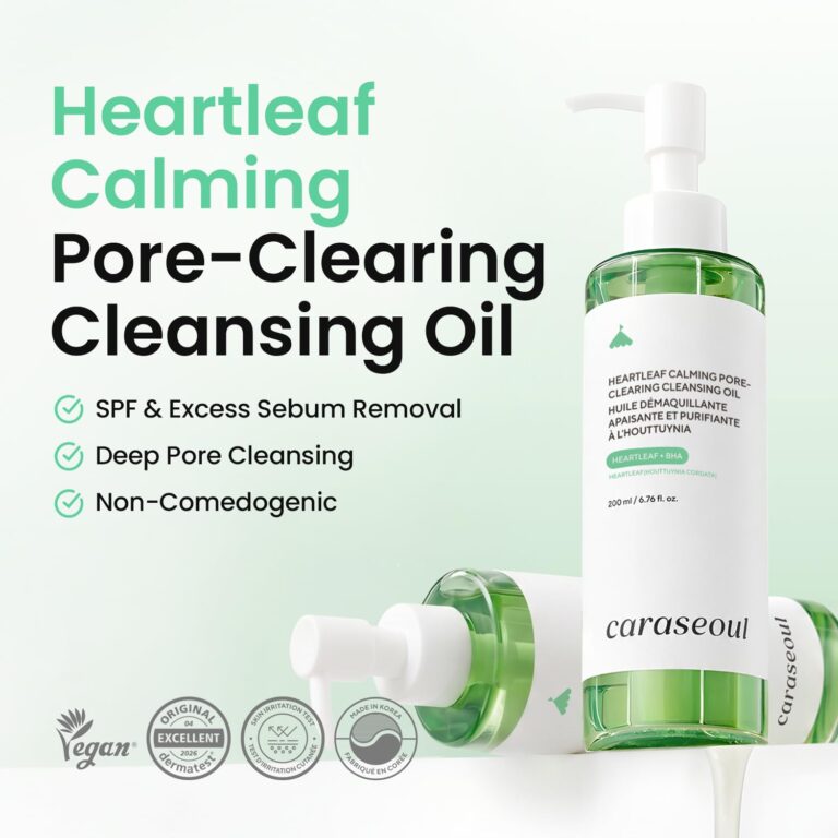caraseoul Heartleaf Calming Cleansing Oil Review: Benefits & How to Use