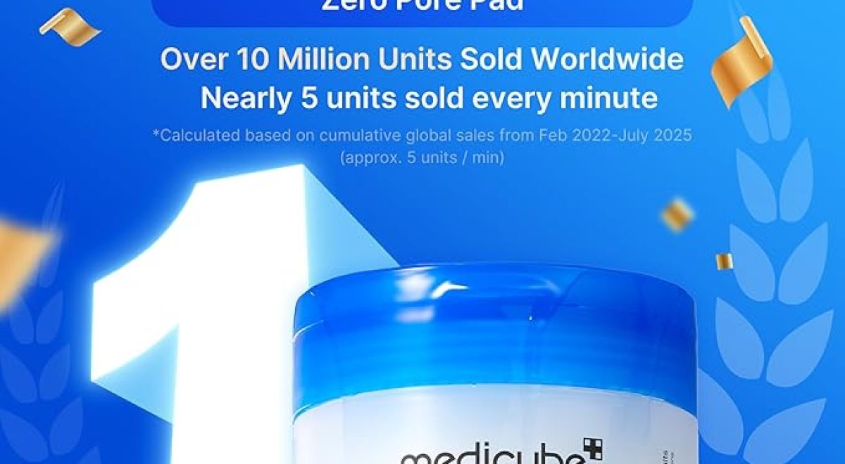 Medicube Zero Pore Pad 2.0 – Korean skincare exfoliating pads designed for pore tightening and smoother skin.